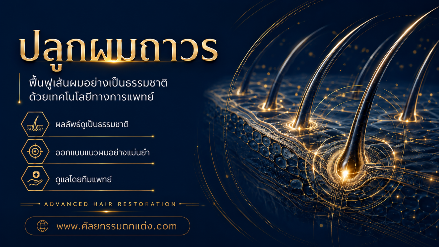 ปลูกผม ที่ไหน ดี