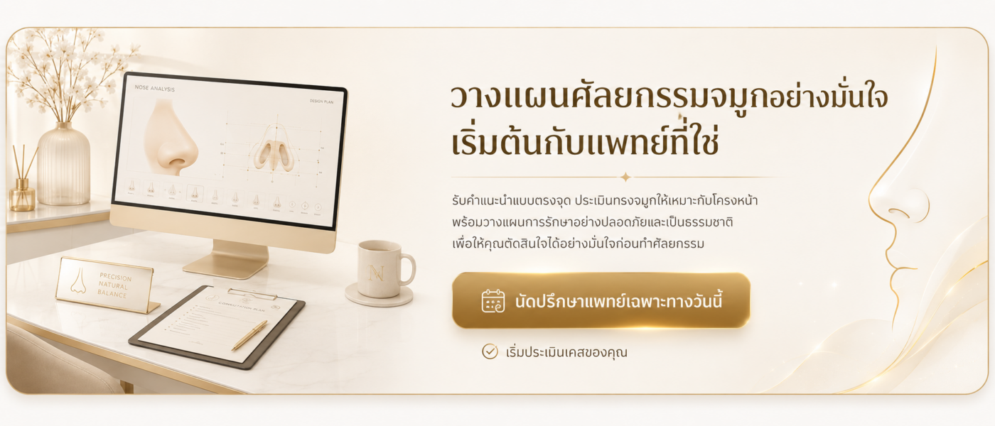 ทำจมูกครั้งแรกที่ไหนดี