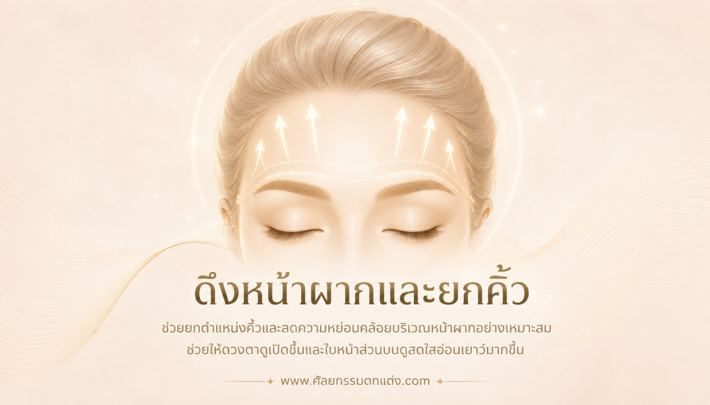 ดึง หน้าผาก ที่ไหน ดี