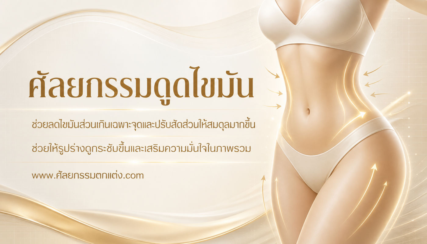 ดูดไขมัน ที่ไหน ดี ราคาไม่แพง