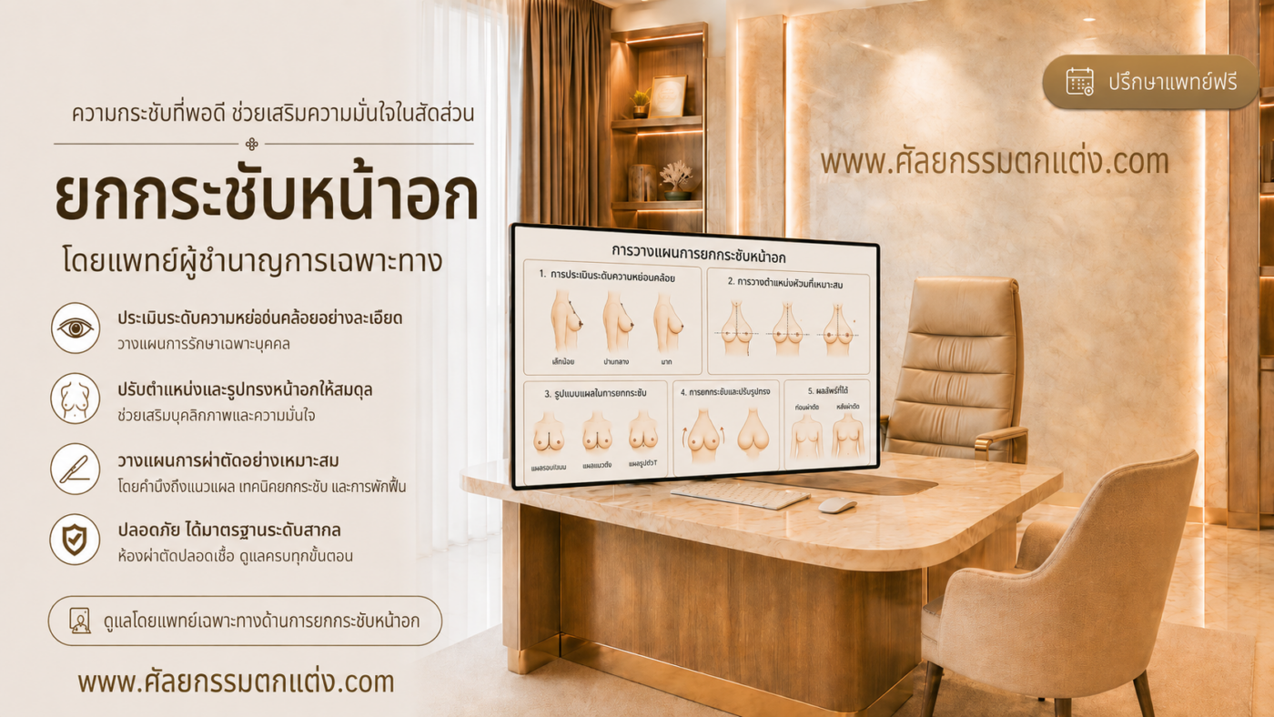 ยกกระชับ หน้าอก ที่ไหน ดี