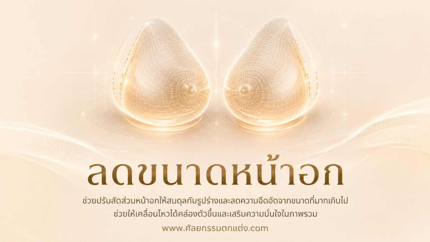ลดขนาดหน้าอก ราคา