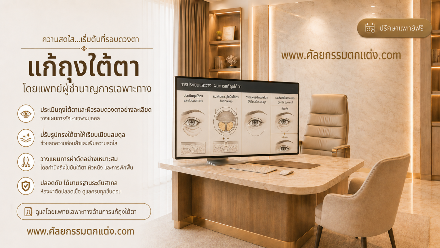 ศัลยกรรม ถุง ใต้ ตา ราคา เท่า ไหร่