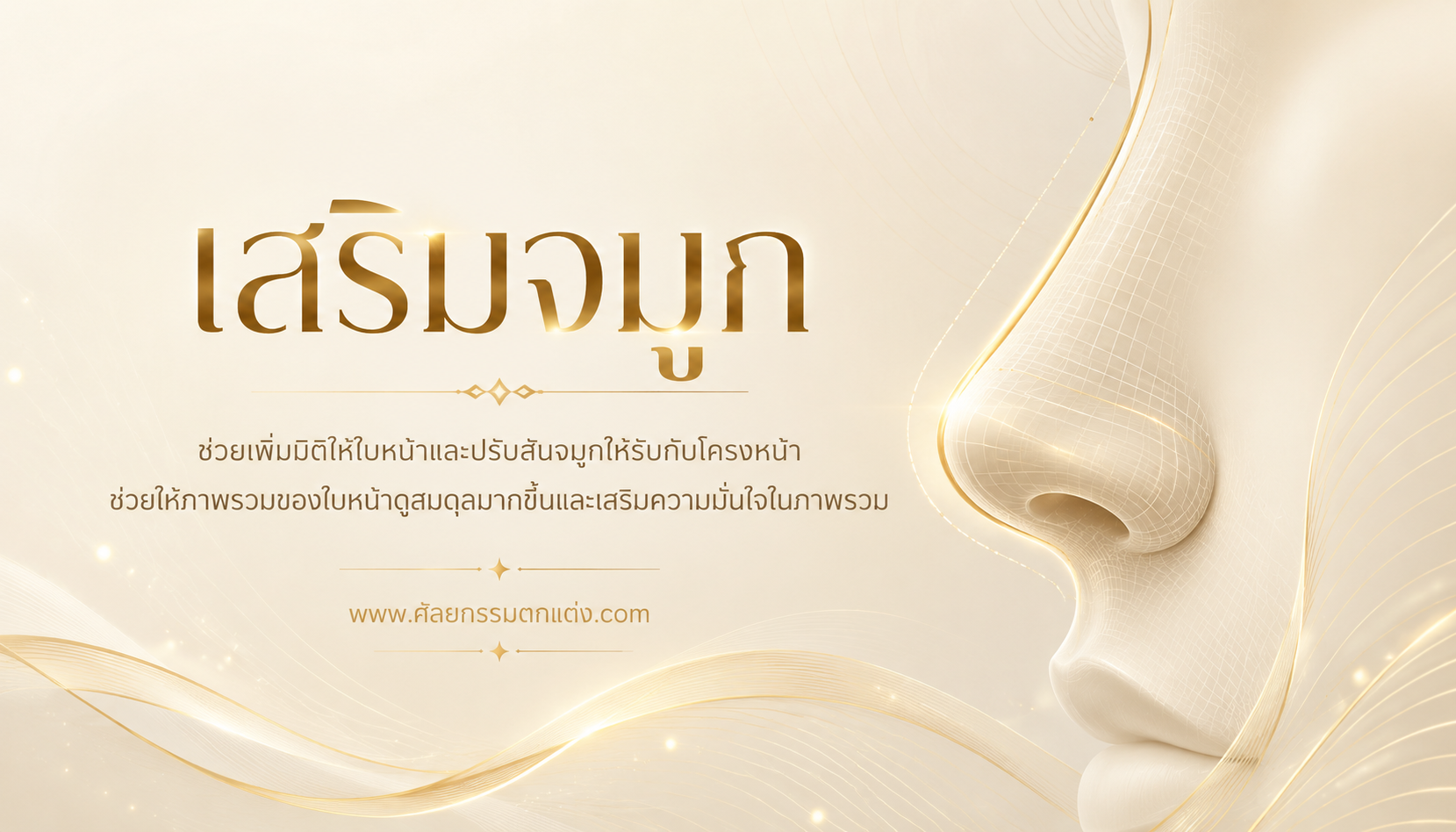 หมอ ศัลยกรรมจมูกที่ดีที่สุด